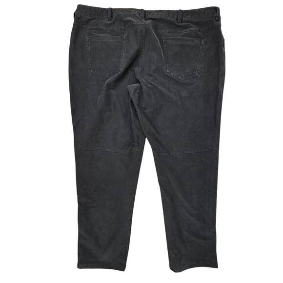Lululemon Abc Pants Men's 46x31 Utilitech Performance Chino Faded Black Slim Fit - Picture 2 of 6